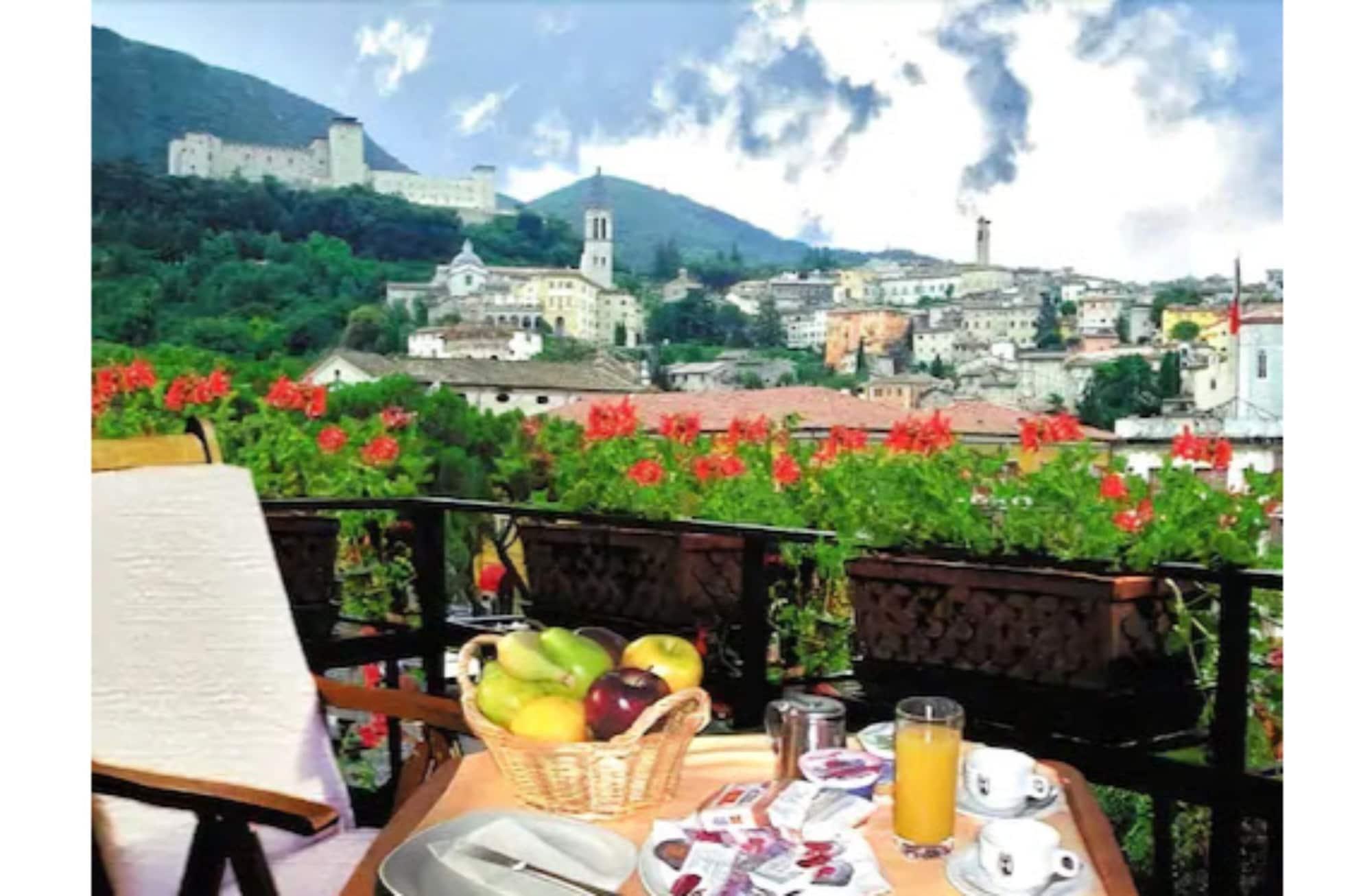 Hotel Clarici Spoleto Esterno foto